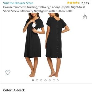 Nights/delivery/prego/maternity gown